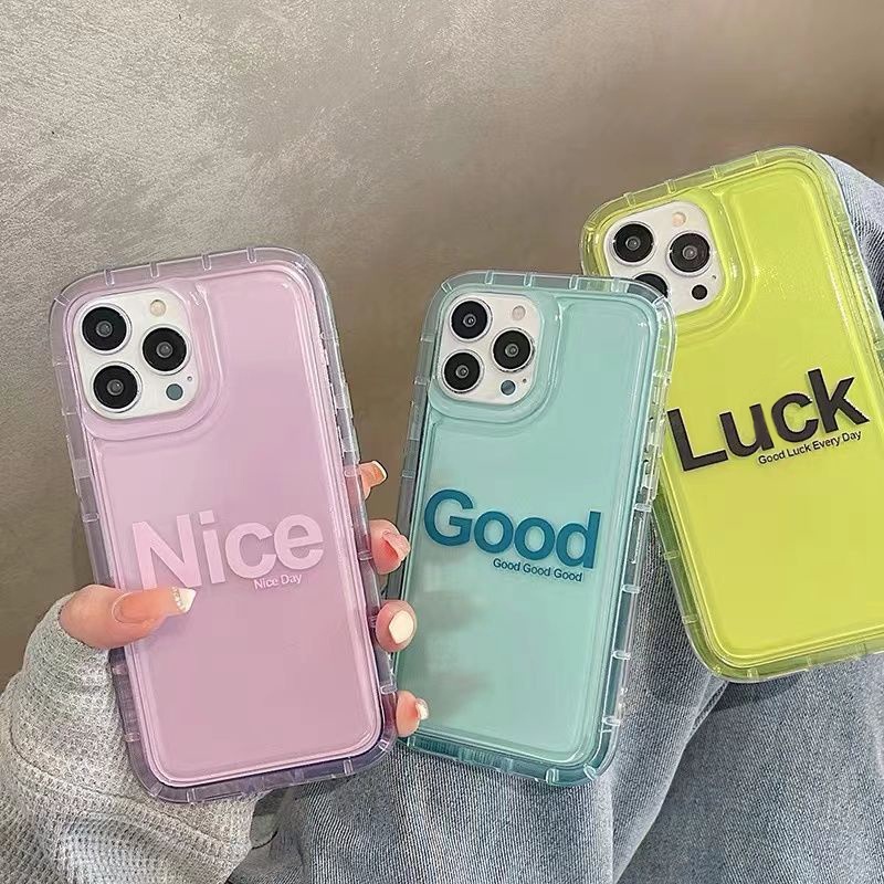 Smiple Soft Phone Case Kompatibel Untuk IPhone Casing14 13 11 12 Pro XS Max X XR 78 Plus TPU Silikon Transparan Shockproof Cover