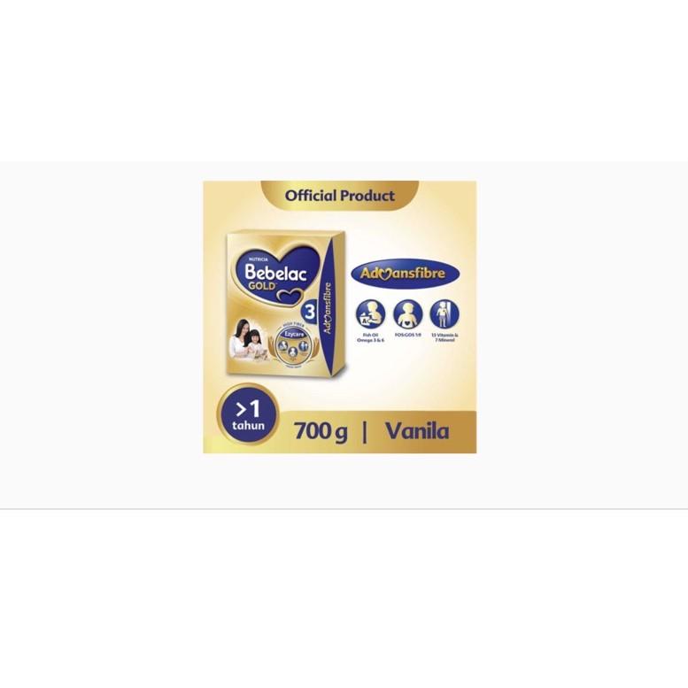 

Di⚡kon !! Bebelac Gold 3 Vanilla /MADU 700g