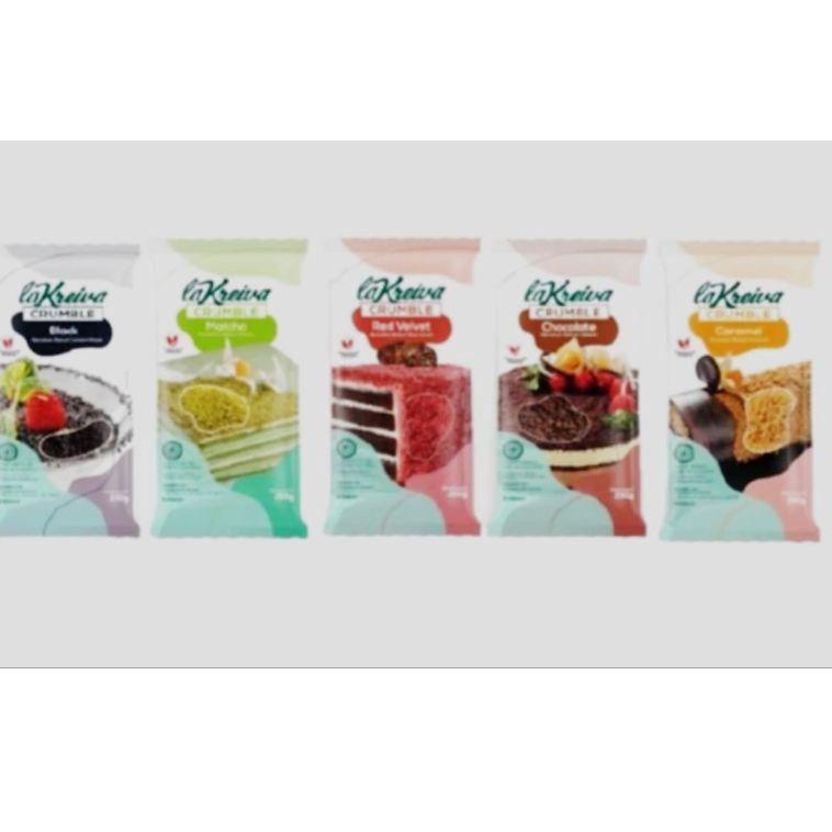 

E81 CRUMBLE LA KREIVA KEMASAN 250 GRAM PENJUALAN TERBANYAK ㅡ