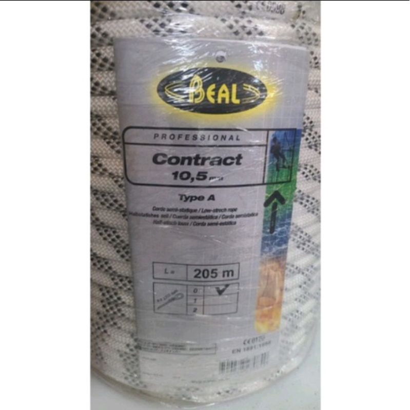 Tali carmantel /Tali karmantel BEAL CONTRACT 10mm x 200 meter