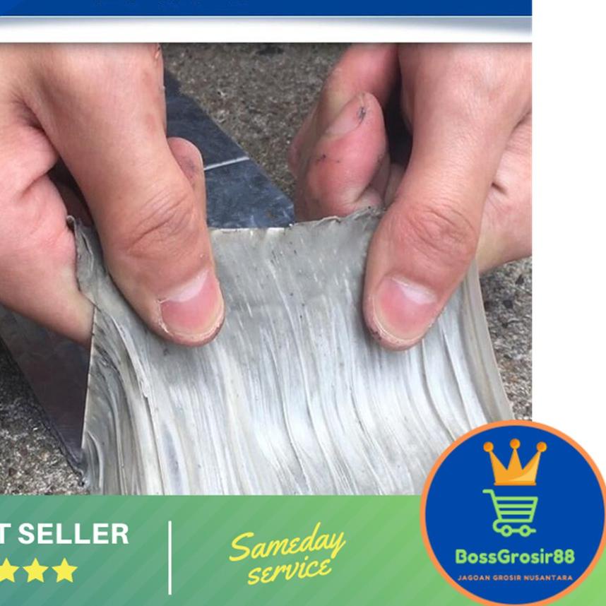 ♨ Lakban Alumunium Foil Tape Tahan Air Bocor Atap / LAKBAN SUPER KUAT ✼