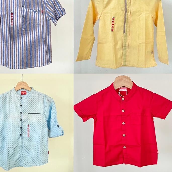 ♖ Cool Kids Kemeja Koko Premium Anak Laki-laki Original Branded ♠