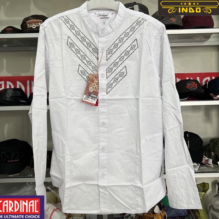 Harga Spesial Baju Koko Cardinal Panjang / Kemeja Koko Cardinal Orinal
