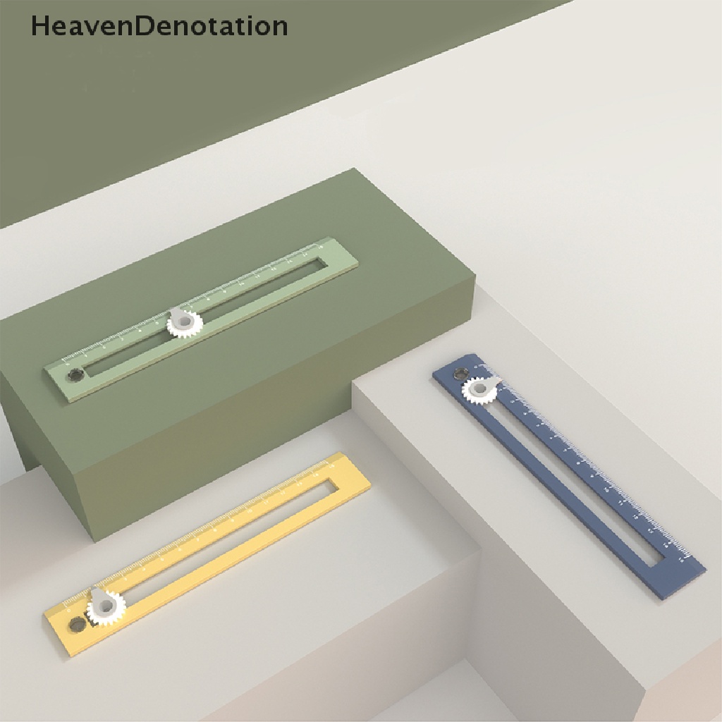 [HeavenDenotation] Penggaris Kompas Kreatif Multi-Fungsi Gambar Lingkaran Alat Penggaris Untuk DIY Gambar Geometris Alat Ukur Siswa Perlengkapan Alat Tulis Sekolah HDV