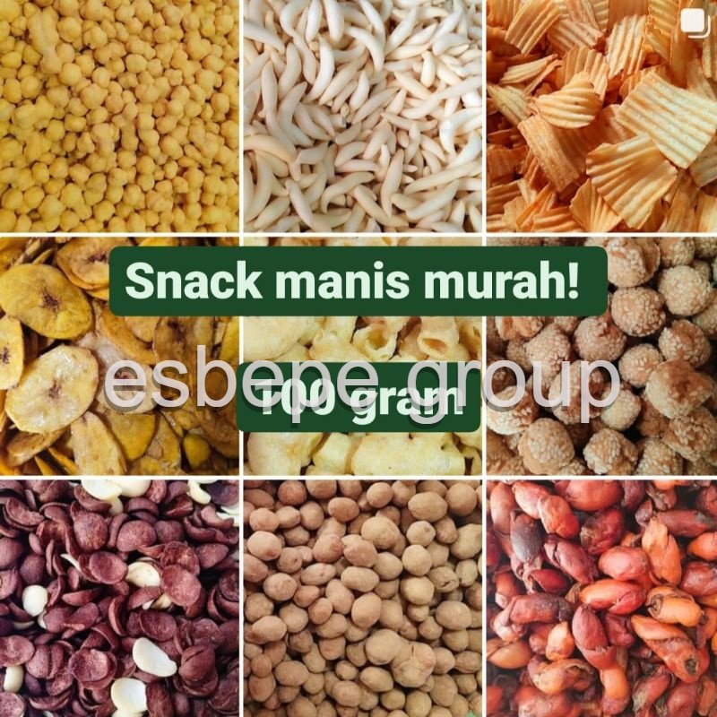 

TERLARIS 100g SNACK KILOAN SERBA MANIS MURAH!
