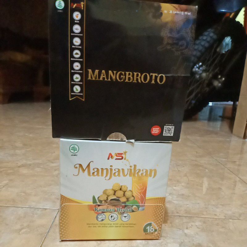 (BISA COD) PAKET PROMIL MSI (Manjavikan 3saset dan Mangbroto 3saset)