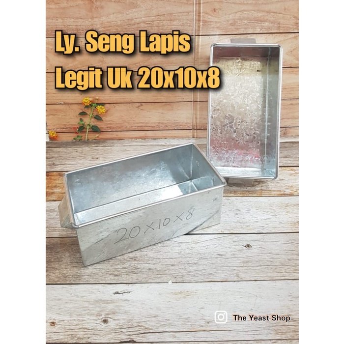 Terlaris Loyang Seng Lapis Legit Kotak 20X10X8 / Loyang Seng