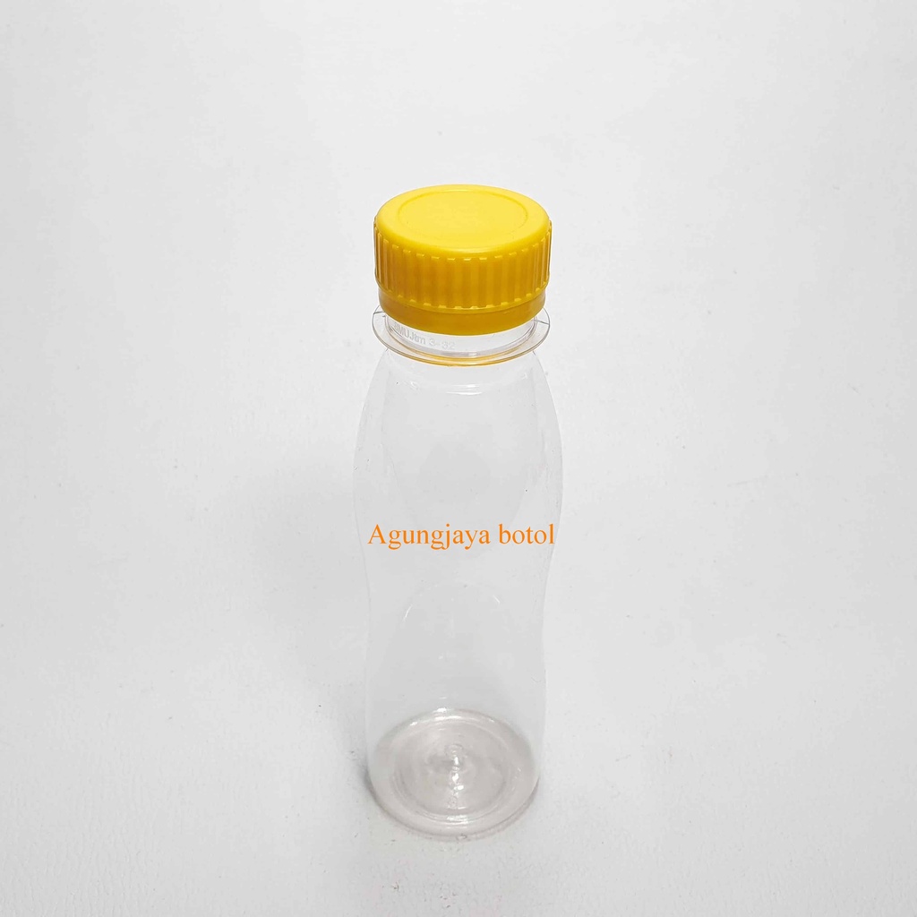 Botol Pet 170 Ml Power Max Natural Tutup Pet LN 30 / Botol Plastik / Botol Pet Food / Botol Minuman 