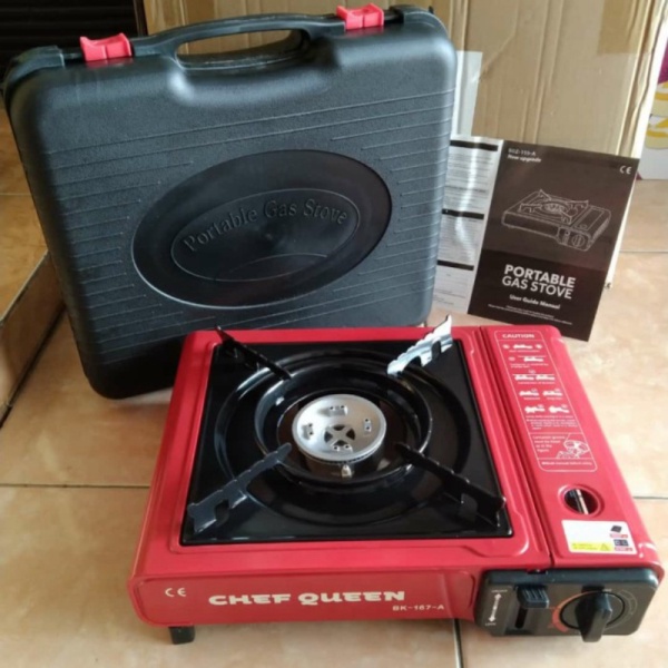 

Dijual Portable Gas Stove / Kompor Gas Portabel - Chef Queen Berkualitas