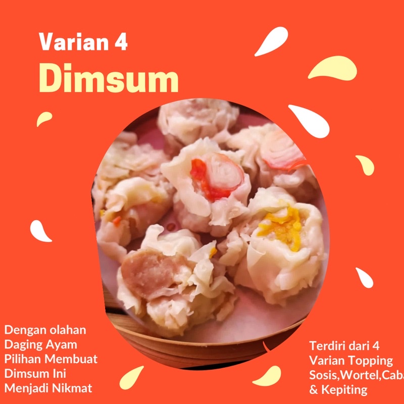 

Dimsum Frozen Termurah 50pcs