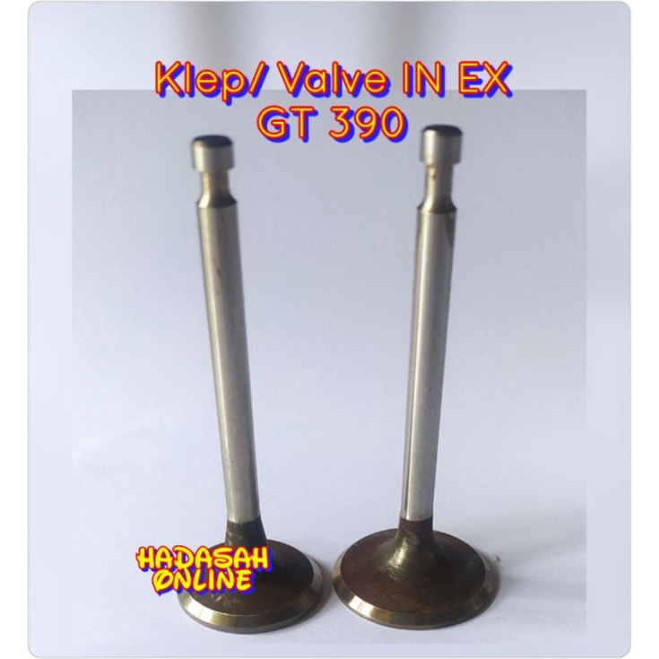 Klep Valve IN EX mesin Engine Genset GX390 GT390 GX420