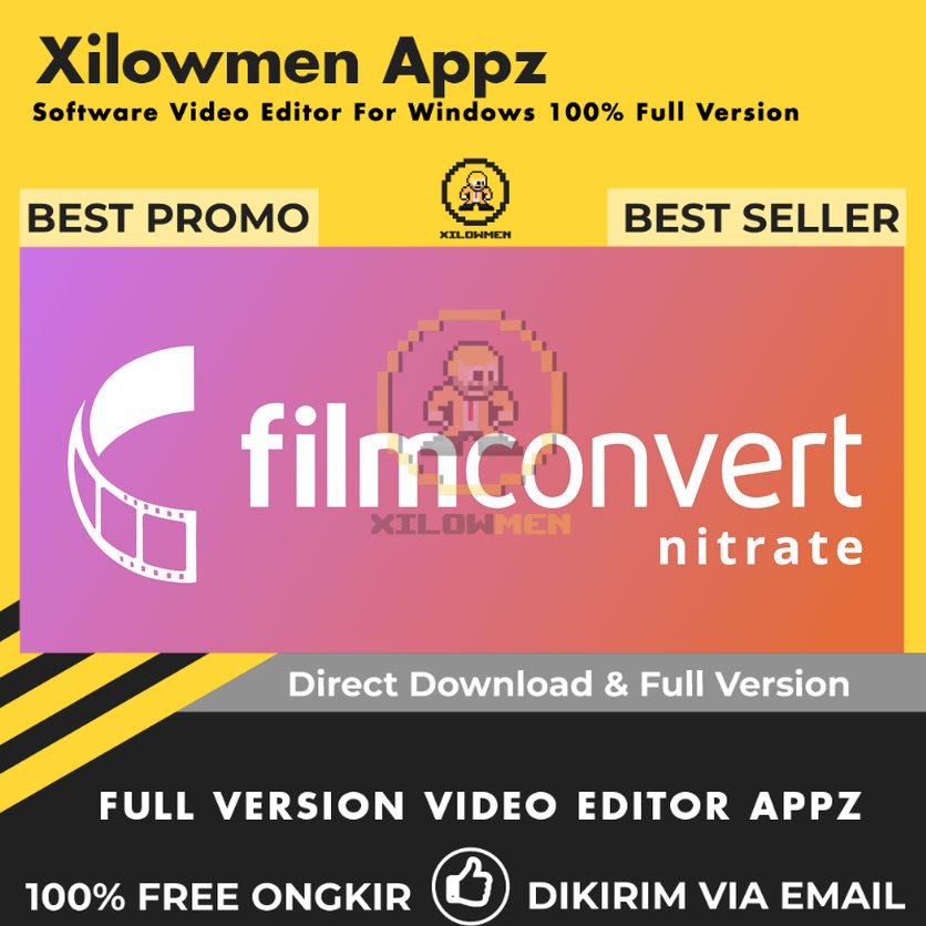 [Full Version] FilmConvert Nitrate Pro Video Editor Lifetime WIN OS - Alat konversi dan pengeditan warna untuk video