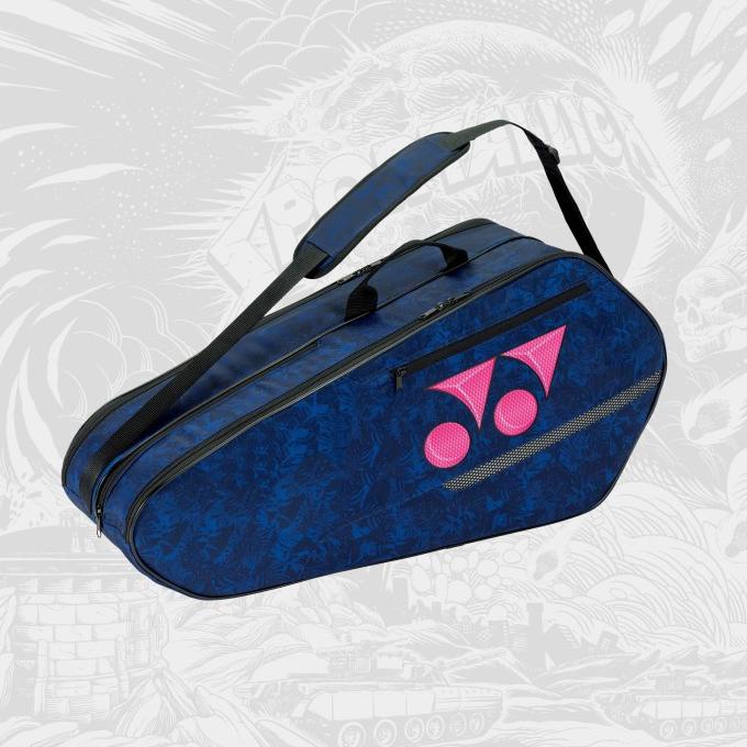 Tas Raket Badminton / Tennis Yonex 3D 22426T Navy Pink SALE