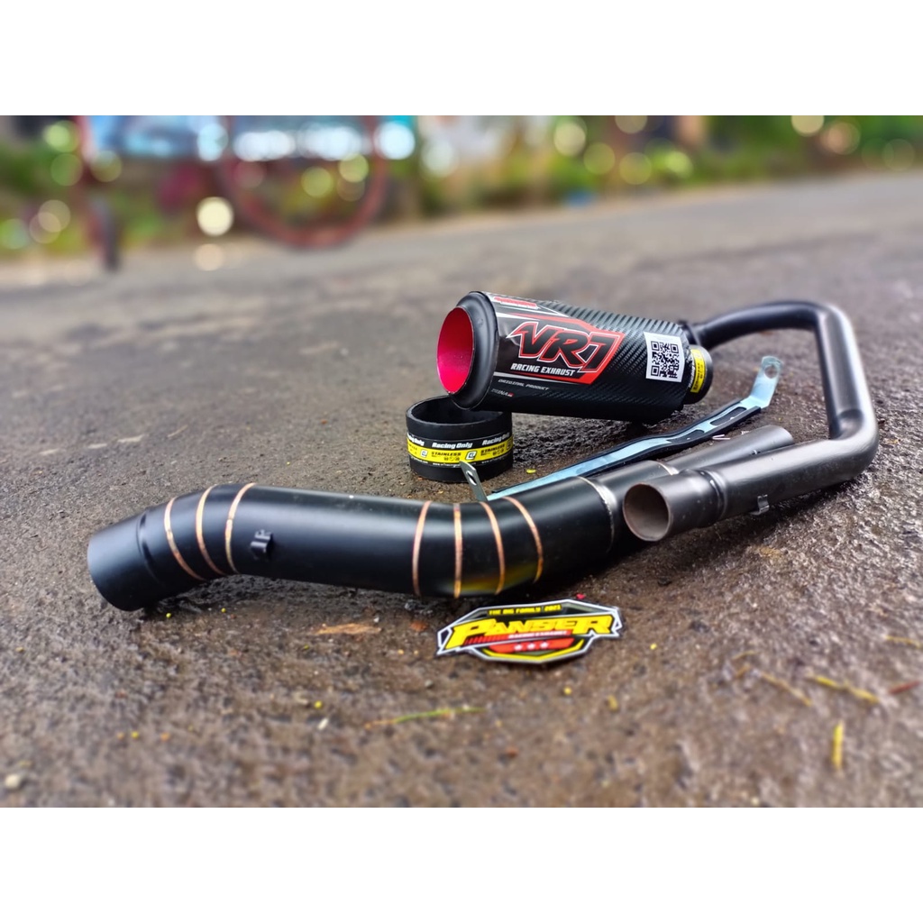 KNALPOT RACING VR7 UNTUK CBR SARIAFU VIXION R15 GSX SONIC MEGAPRO BYSON DLL