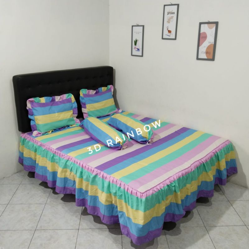 sprei rumbai, sprei rempel