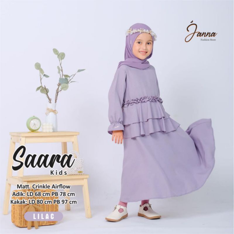 SAARA DRES KIDS TERBARU