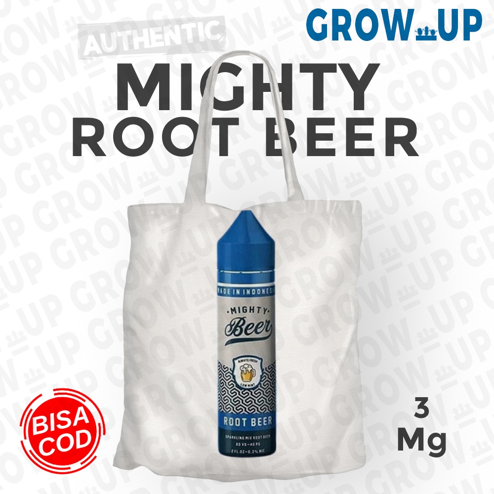 Growup READY Tote bag pria model MRB warna biru ukuran sedang 60ml