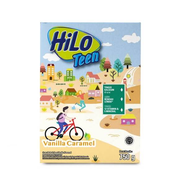 

HI-LO TEEN VANILLA CARAMEL 750 GR - SUSU