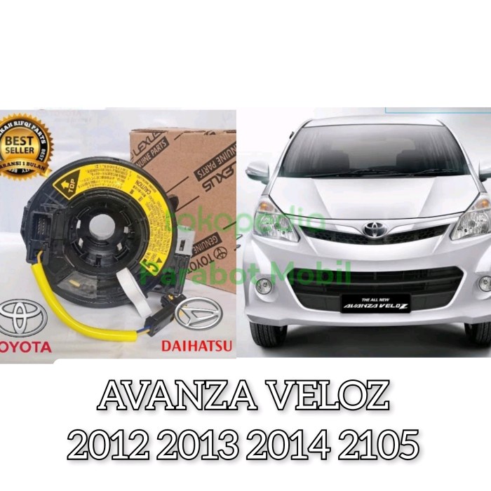 Kabel Spiral Fleksibel Stir Avanza Veloz 2012 2015 Kode 085