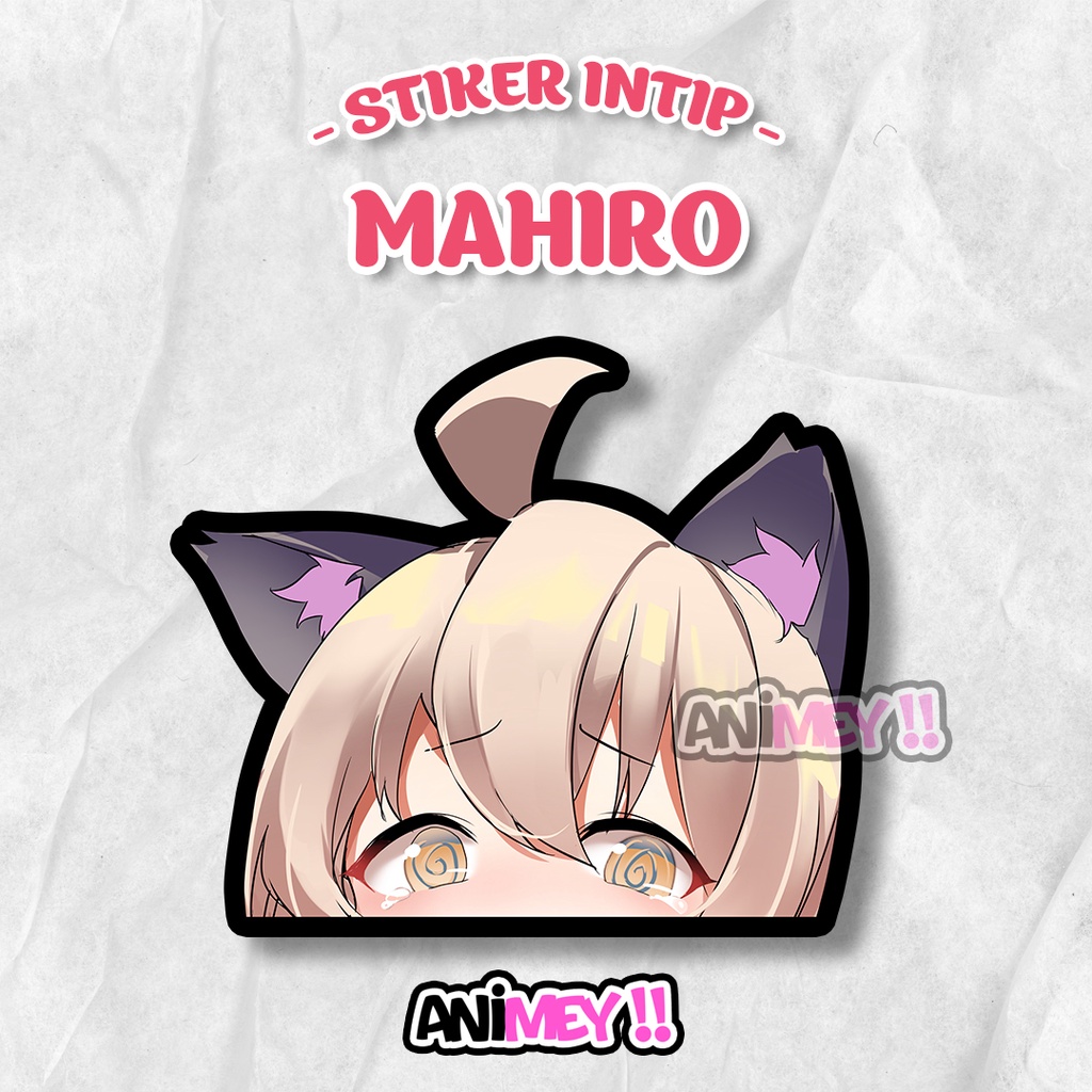 

Stiker Intip Mahiro Onimai / Sticker Anime Waterproof
