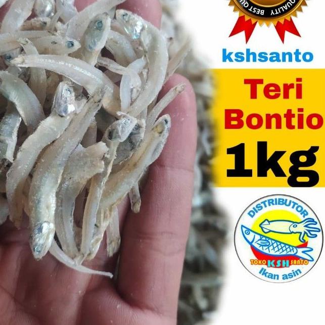 

▼ Ikan asin teri bontio vip-1kg ♣