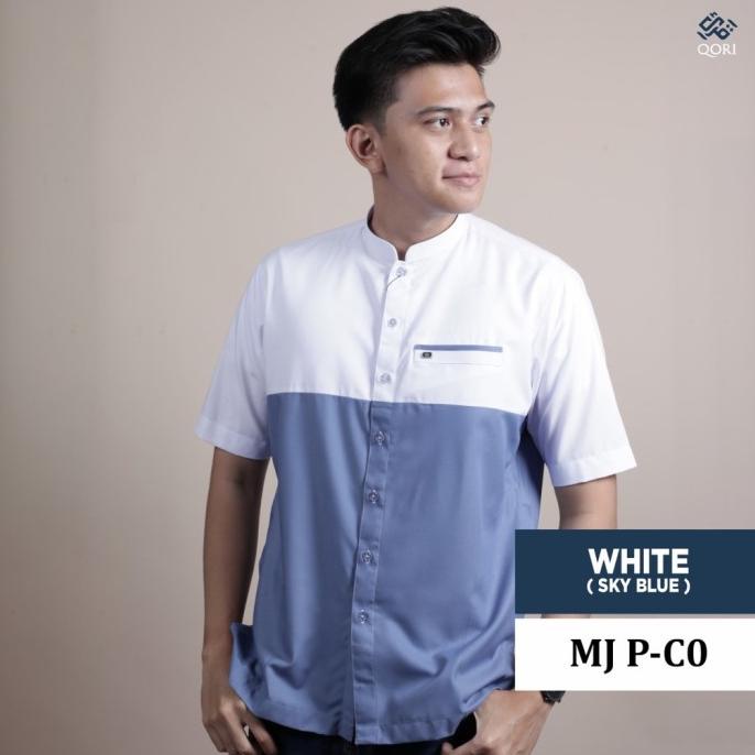 Qori Apparel Baju Koko Casual Majeed (Lengan Pendek)