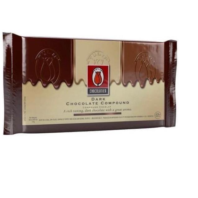 

➱ Tulip Dark Chocolate Compound - Tulip 1kg Ω