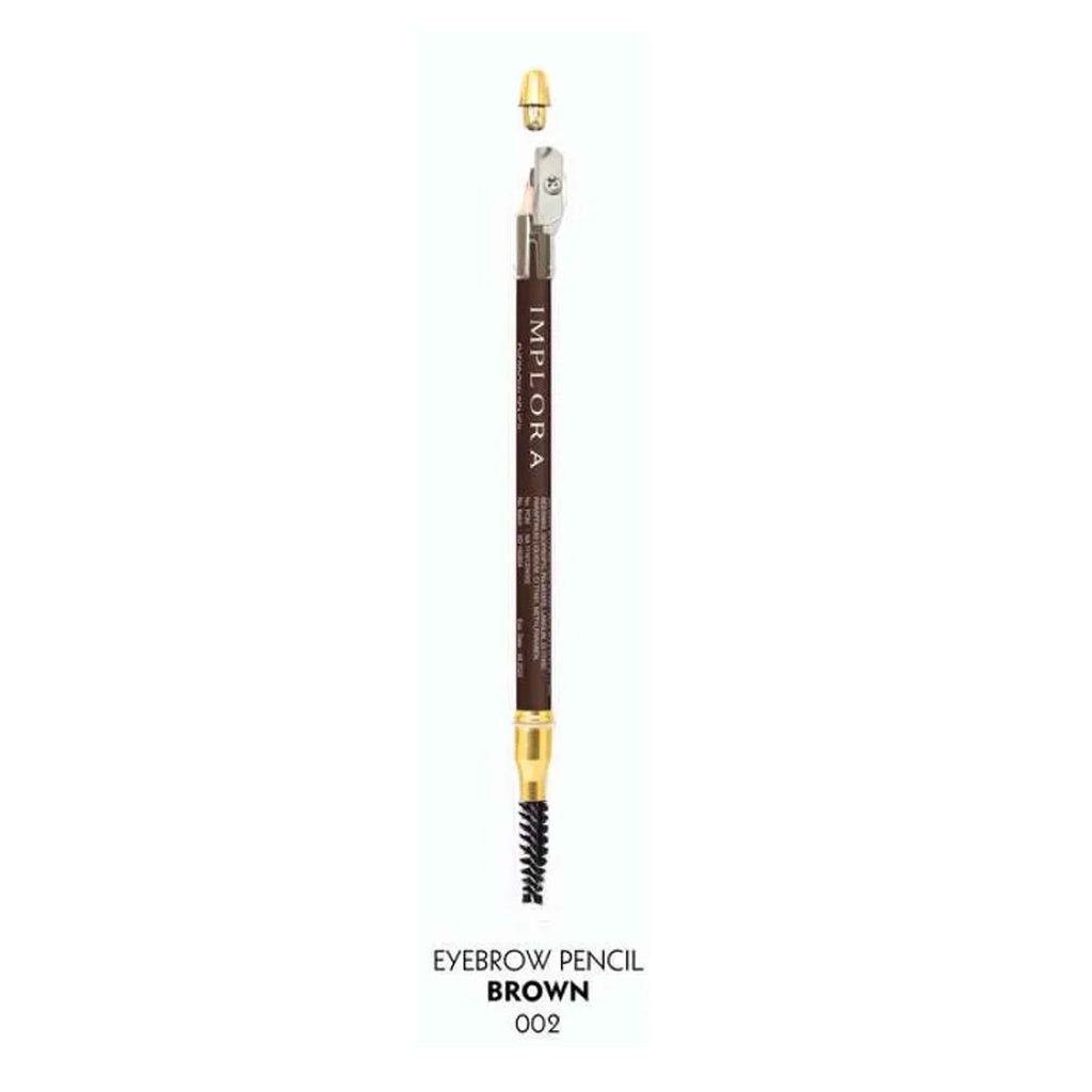 Implora Eyebrow / Pensil Alis / Colors Brown &amp; Black / Grey