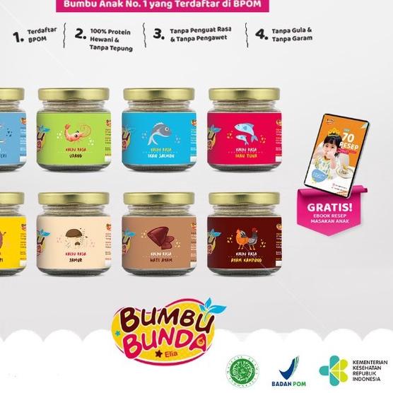 

◌ BUMBU BUNDA by Elia Kaldu MPASI Bayi Homemade - Kaldu Non MSG ✧