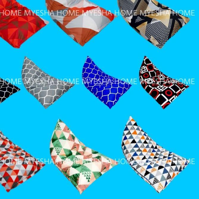 ❆ Cover Sofa Bean Bag / Sarung Sofa Bean Bag Triangel ❈