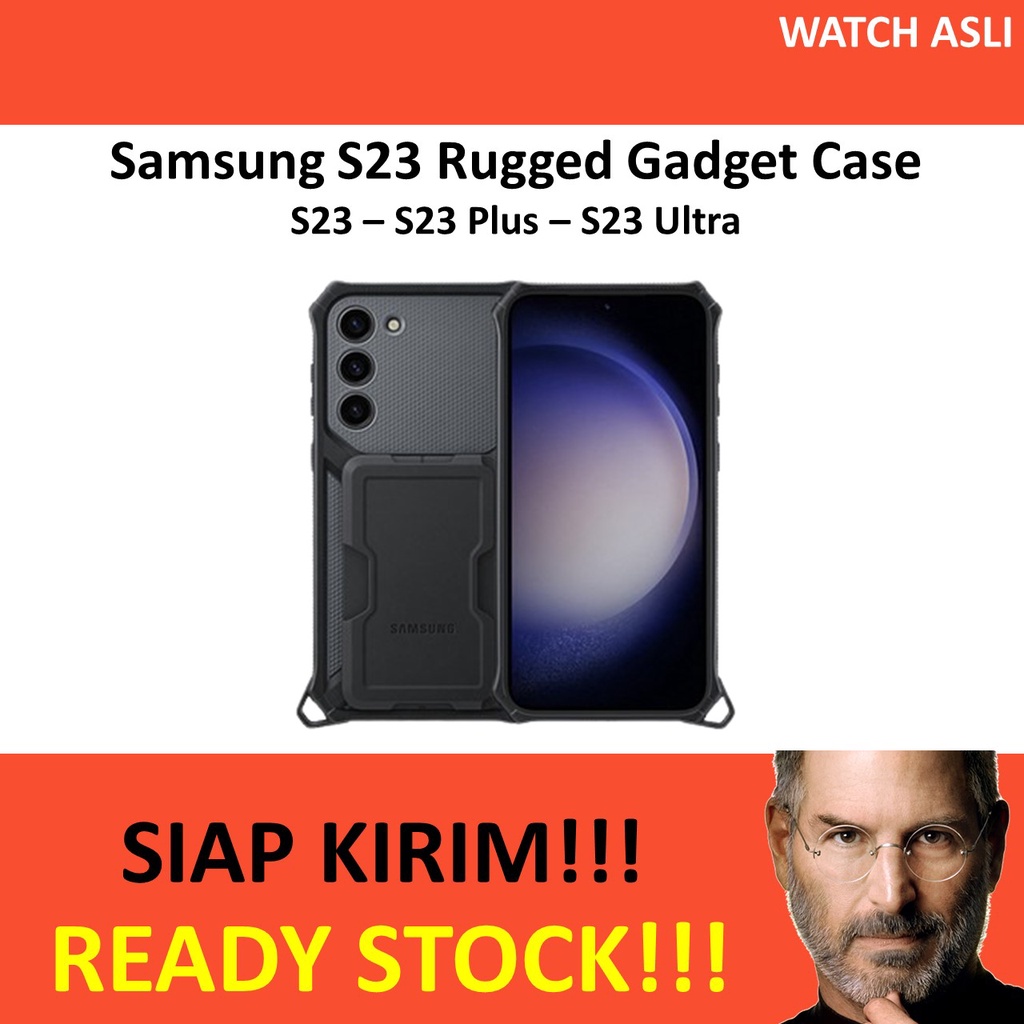 Casing Samsung Galaxy S23 S23+ S23 Ultra Rugged Gadget Case Original