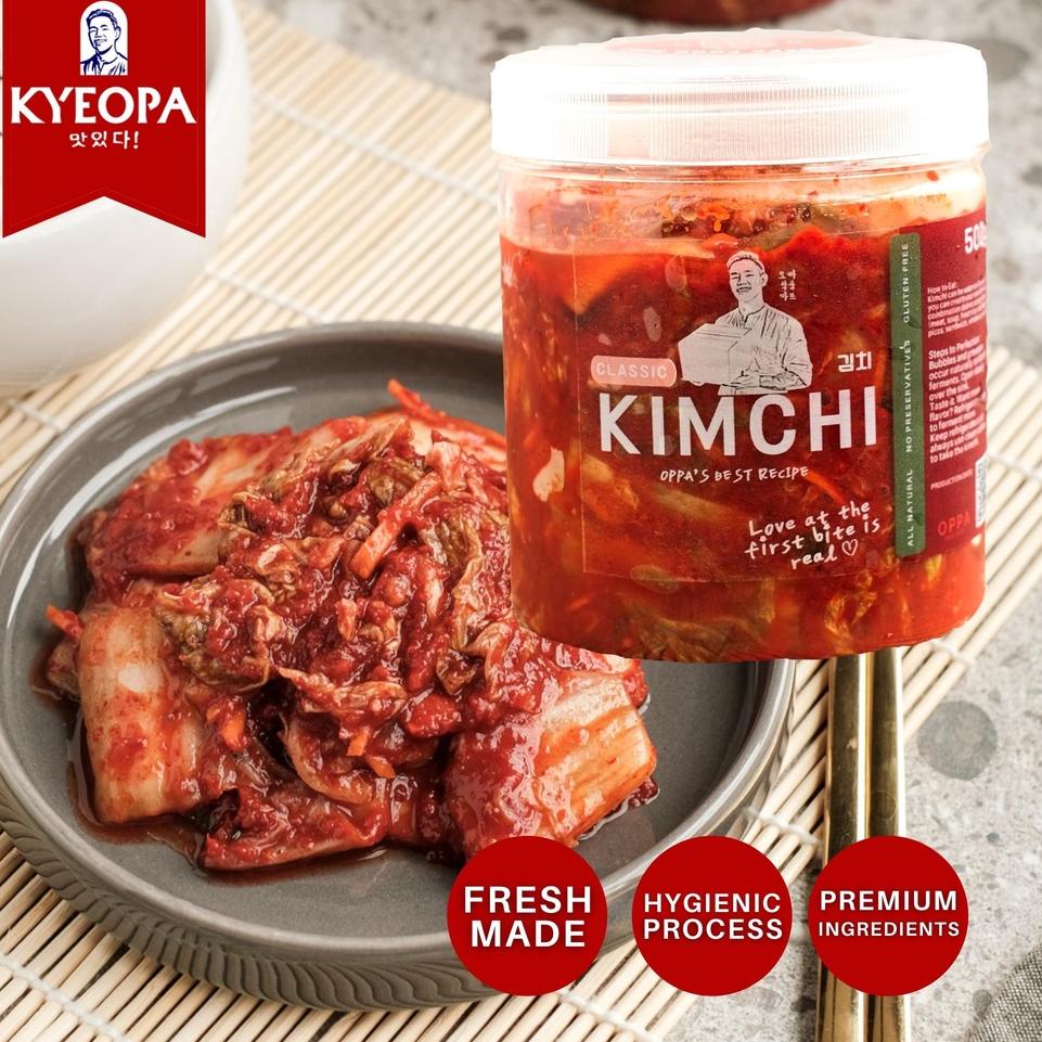 

☀ KYEOPA Classic Kimchi 500G (HALAL) ✾