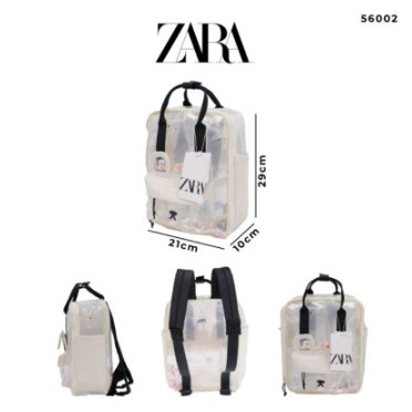 littlekiddoss BA2030 Tas Ransel Rabbit Transparan Zra Tas Backpack Anak Import