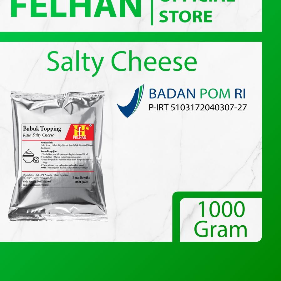 

12.12 FLASH SALE FELHAN - Bubuk Topping Minuman Salty Cheese (1000 gram) grosir