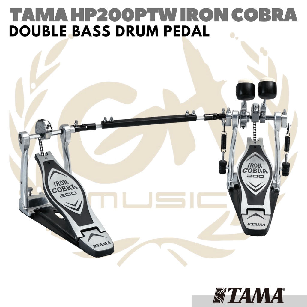 TAMA HP200PTW Iron Cobra 200 Double Bass Drum Pedal | Iron Cobra200