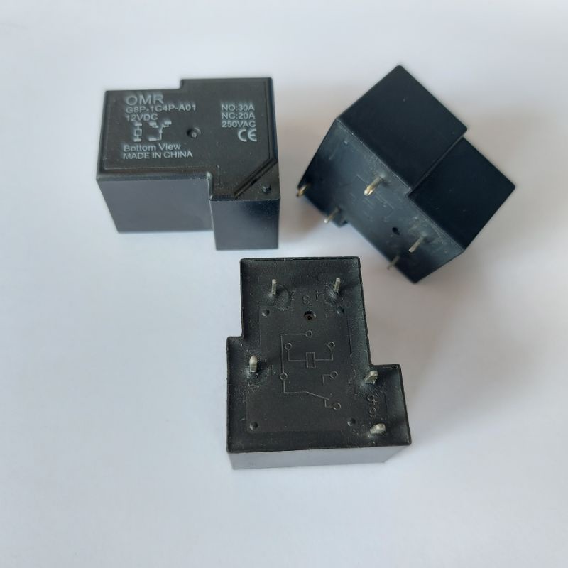 Relay Kodok OMR 5 Pin 12V 30A T90