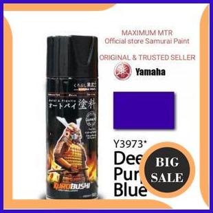 perkakas Samurai Paint/deep Purplish Blue Y3973*(biru Yamaha Movistar)-cat Semprot Aerosol 2674N23