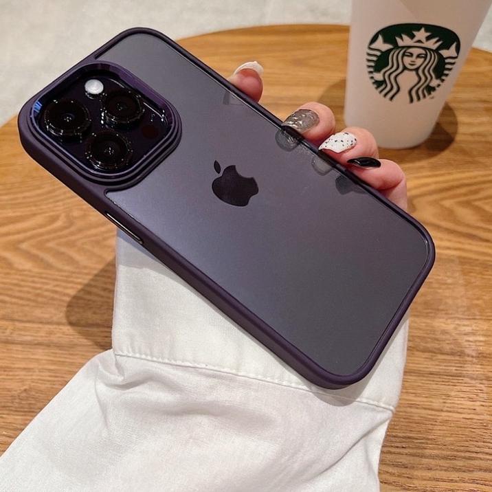 ◄ deep purple steelhybrid chrome case lphone 14 13 12 11 PRO MAX PLUS ★