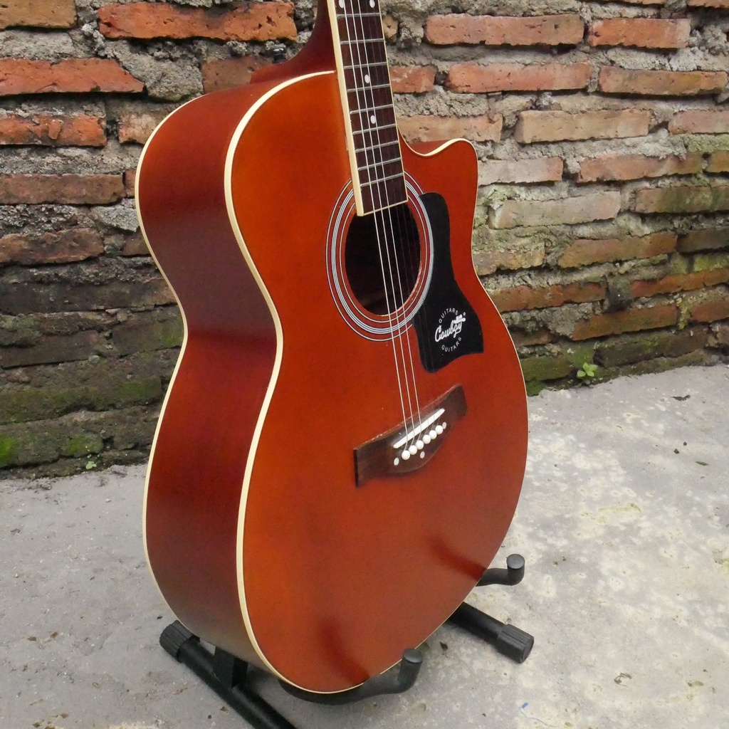 Gitar Akustik COWBOY Custom GRATIS PACKING KAYU