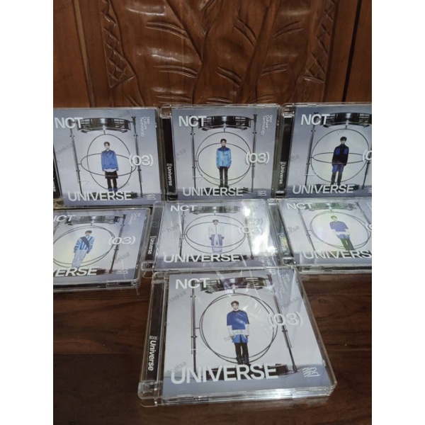 READY ALBUM UNIVERSE JEWEL CASE NCT 2021 JAEMIN JENO JAEHYUN DOYOUNG MARK TAEYONG