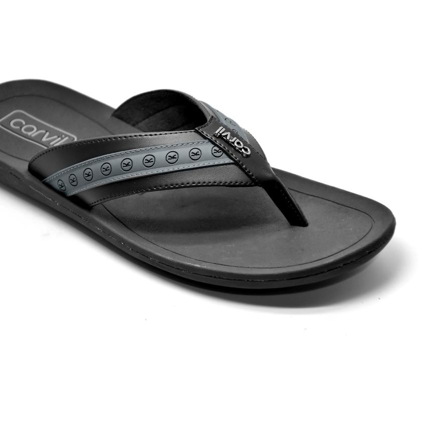 ۩ CARVIL Sandal Pria ARMANI-01M BLACK ℮