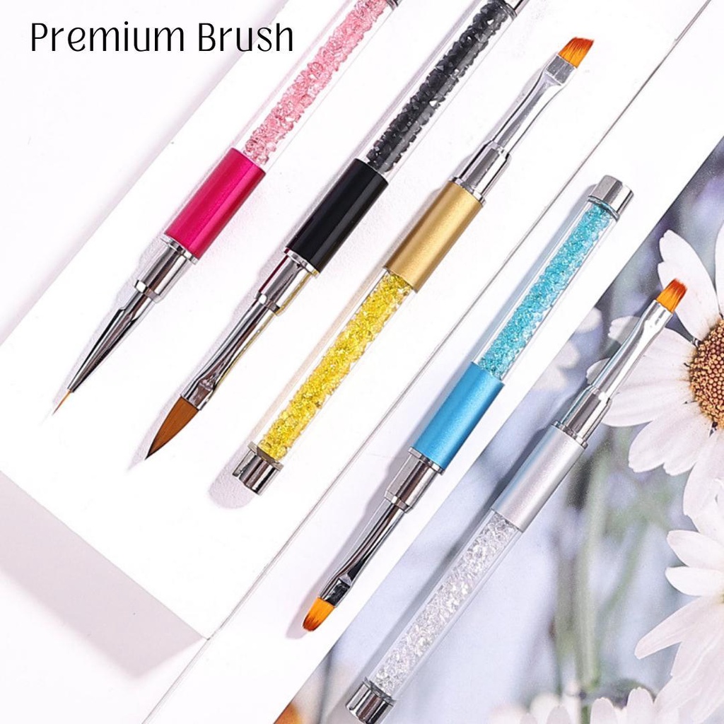 brush PREMIUM Nails Art set 5 / Kuas Nails Art Premium