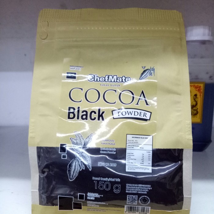 

chefmate cocoa powder black