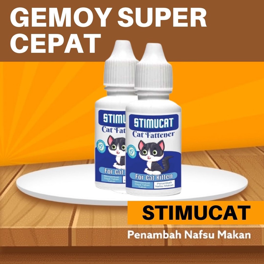 Vitamin Penambah Nafsu Makan Hewan Kucing Stimucat FEZONE