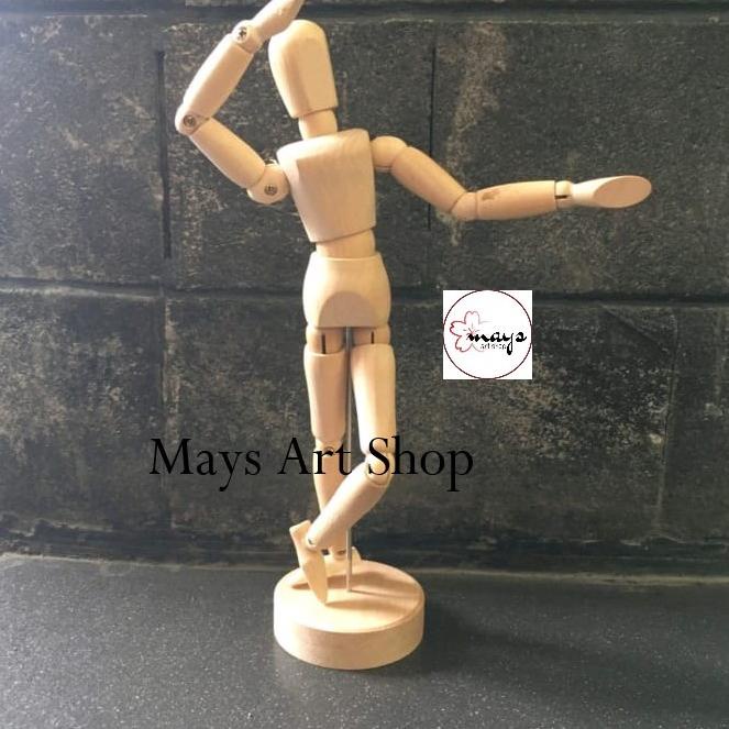 

Hadir Terbatas Manekin Kayu V-TEC 20 cm / Wooden Mannequin 14 cm / Manikin 20cm atau 14cm VTEC
