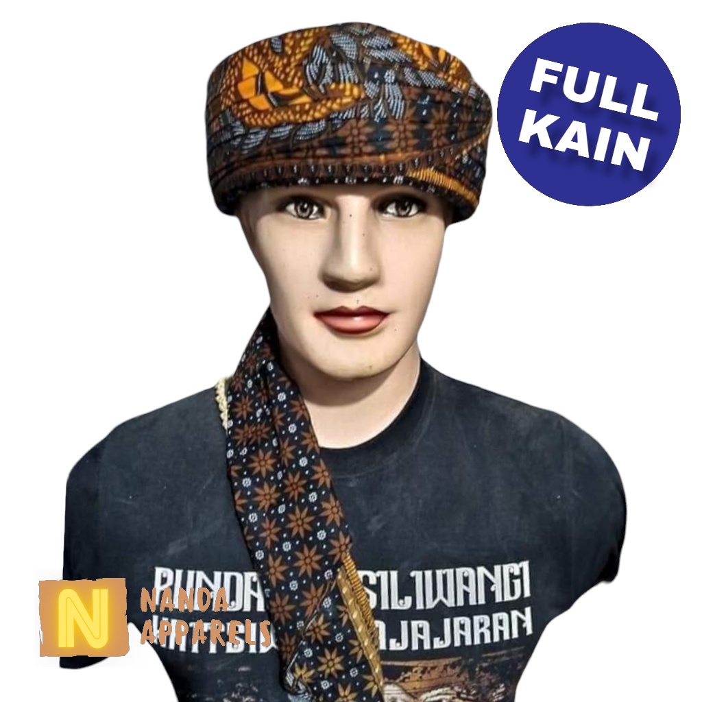 imamah FULL KAIN praktis permanen siap pakai premium quality Peci habib habaib sorban batik praktis 