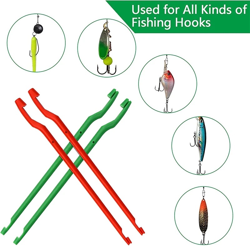 Warna Acak Memancing Perangkat Putus Cepat Reusable Fishing Dehooker Kail Pancing Extractor Portable Plastik Fish Hook Remover Fish Hook Quick Removal Tools