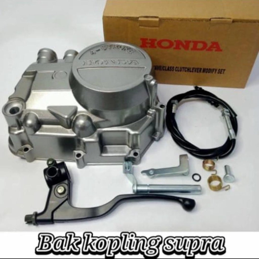 ( BISA COD ) Full Set Blok Kopling Honda Supra Old Lama, Astrea, Revo Old 100 Lama, Grand, Prima,  Pnp Bak Kopling Mesin Honda Thailand