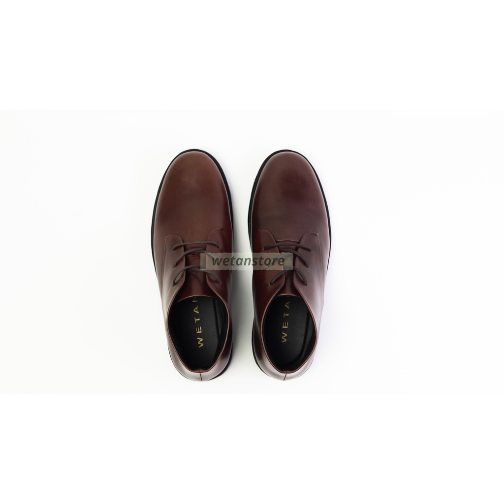 SEPATU Semi Boots Pantofel Casual Semi Formal Pria Laki cowok PREMIUM - Handmade Bandung Kulit Asli