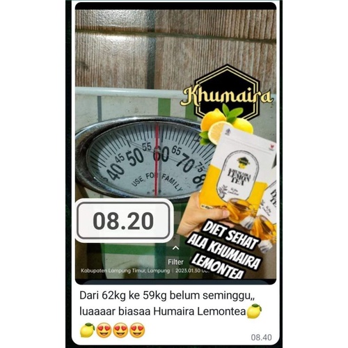 

Khumaira lemon tea